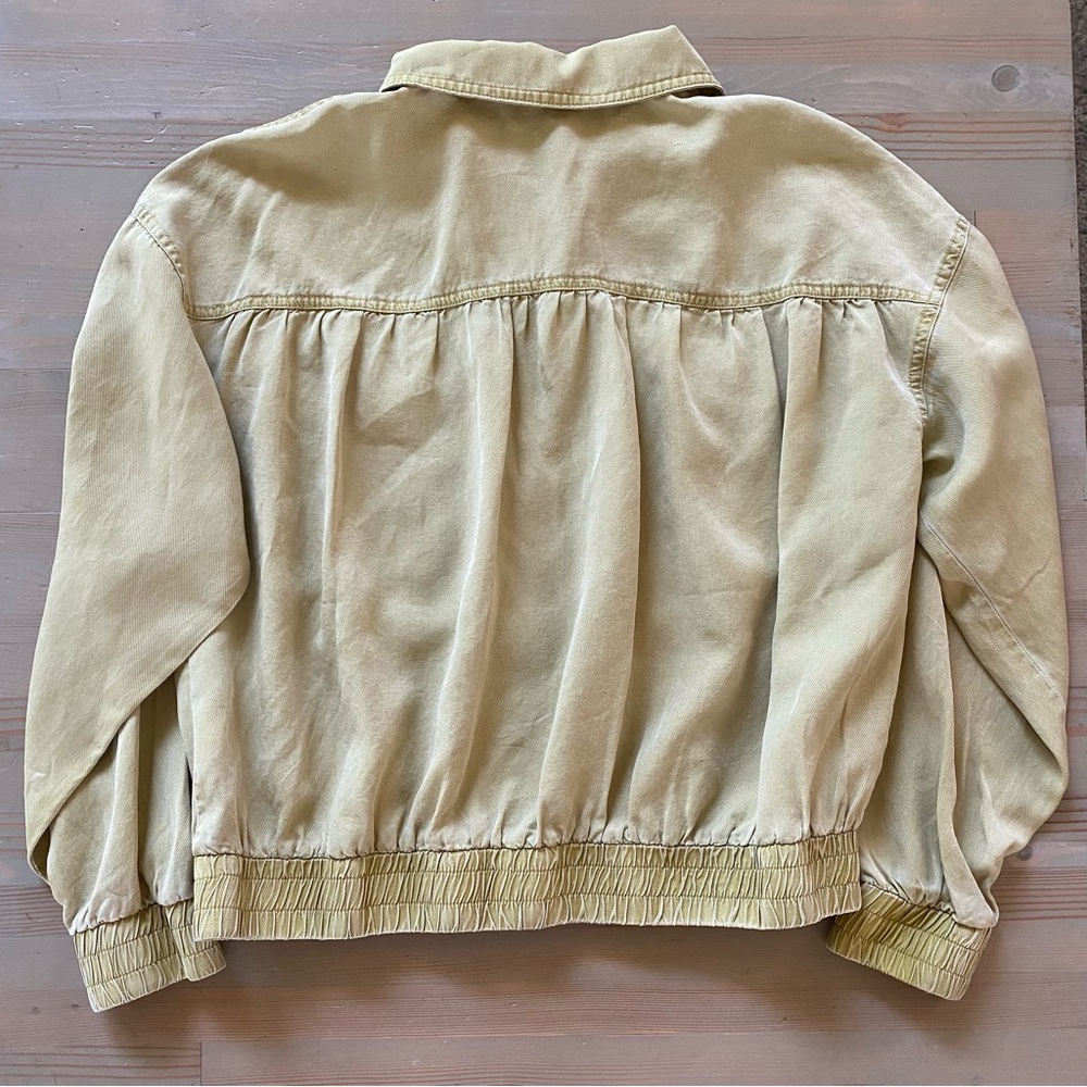 NWT Tribal Lyocell Button Up Wash Effect Jacket M XL - Picture 7 of 12